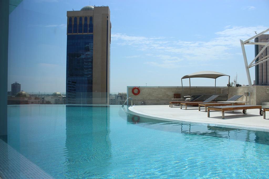 拉米Spa大酒店 麦纳麦 外观 照片 The pool at the hotel
