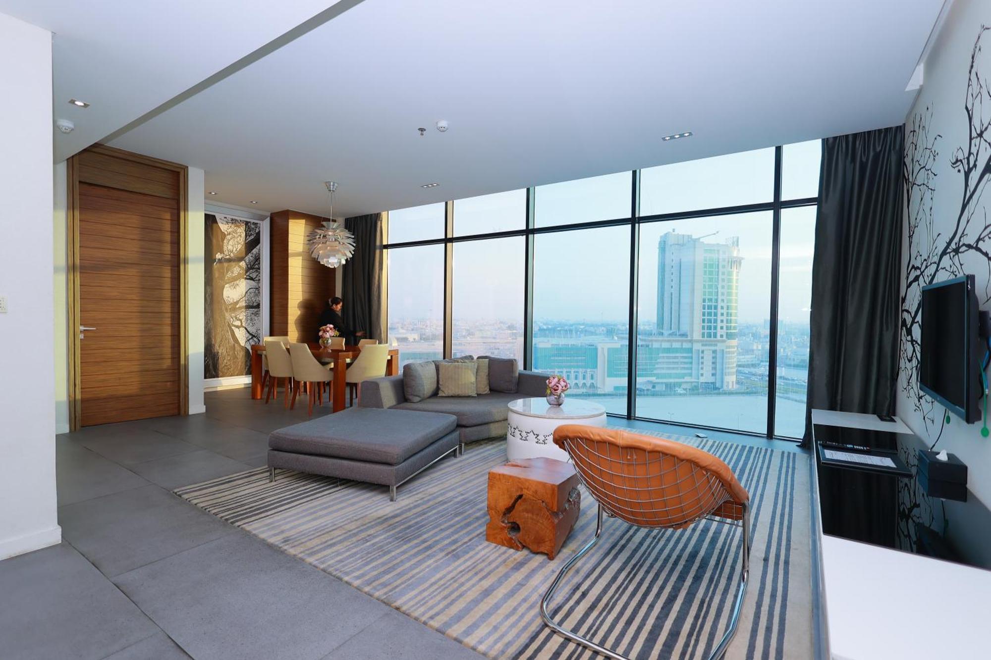 拉米Spa大酒店 麦纳麦 外观 照片 Interior of a typical apartment