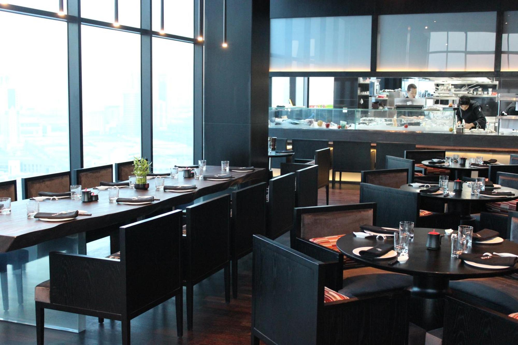 拉米Spa大酒店 麦纳麦 外观 照片 Interior of the restaurant